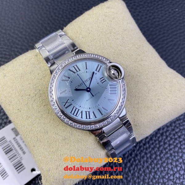 Cartier 33mm Ballon Bleu de Cartier watch