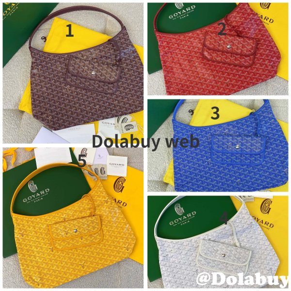 Fabulous Quality Goyard Hobo Boheme Dupe Replica Bags