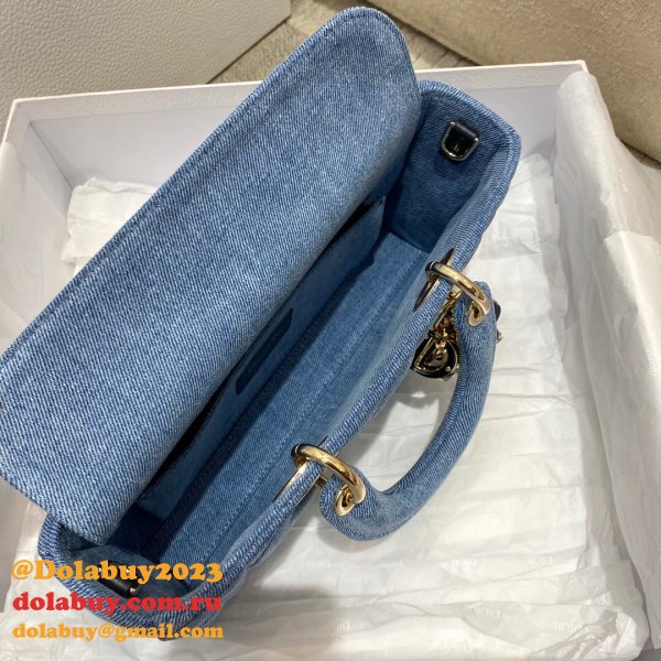 Wholesale High Quality Dior Fake 26cm Lady Designer Bag Online