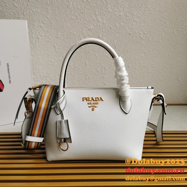 Designer Prada Replica 1BA111 Grained Inspired Shoulder Luxury Bag