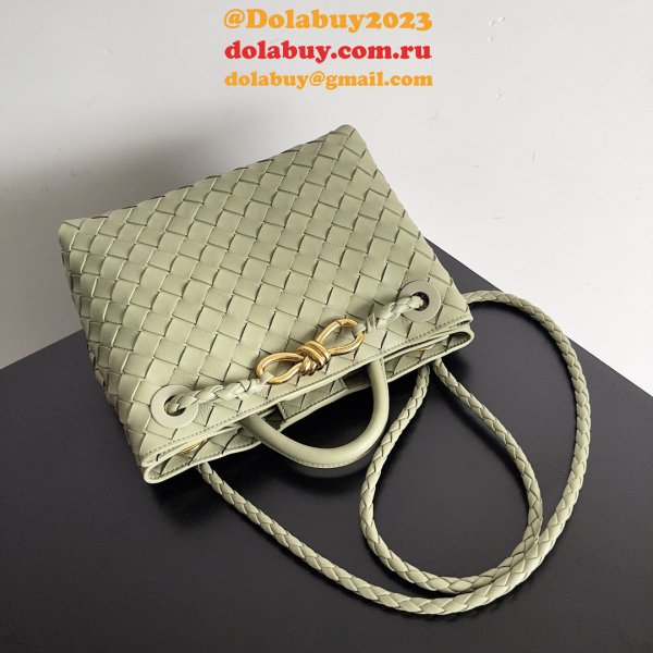 BOTTEGA VENETA ANDIAMO Small 25cm Bag Leather Strap