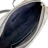 High Fashion Gucci 768391 Shoulder Grey and Black Replica Bag