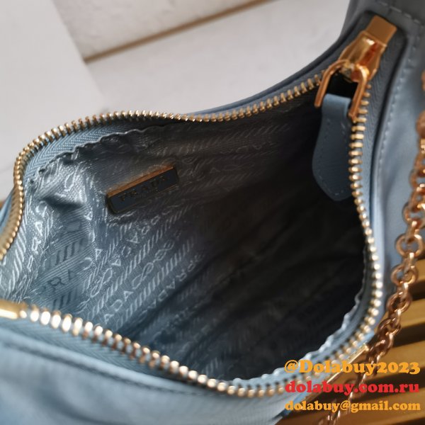 Prada Replica Nylon Hobo 1BH204 Knock Off Designer Bag