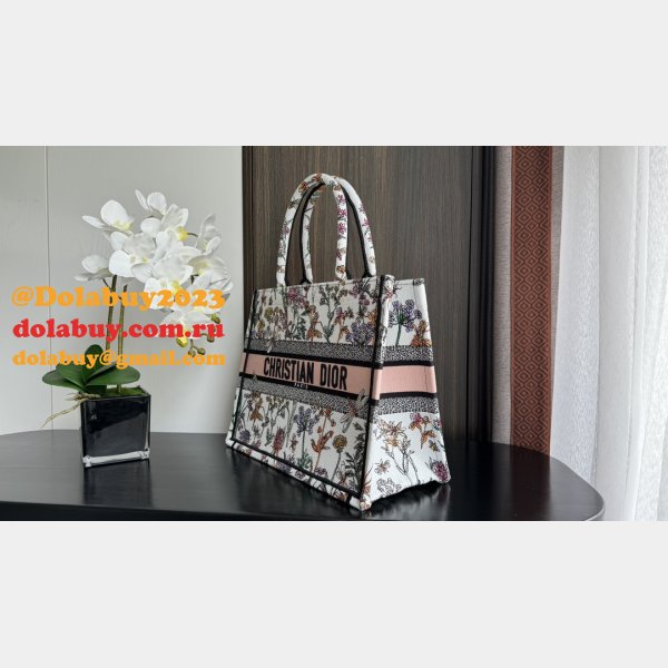 Top Quality CD Book Tote Fake 36CM Christian Dior Bags