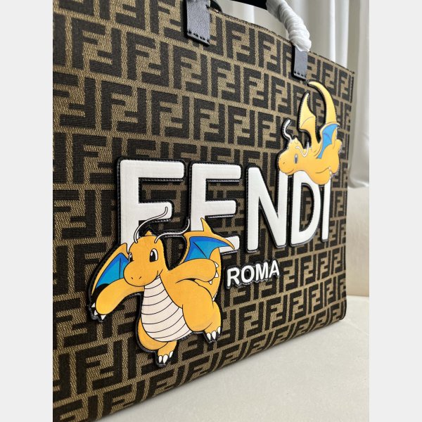 High Quality FENDI 8095 big tote bag