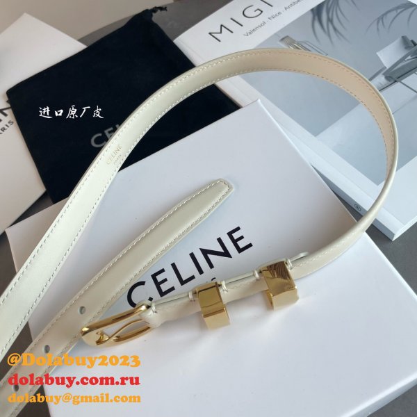 Designer Celine 18mm Replica Belts AAA Dolabuy