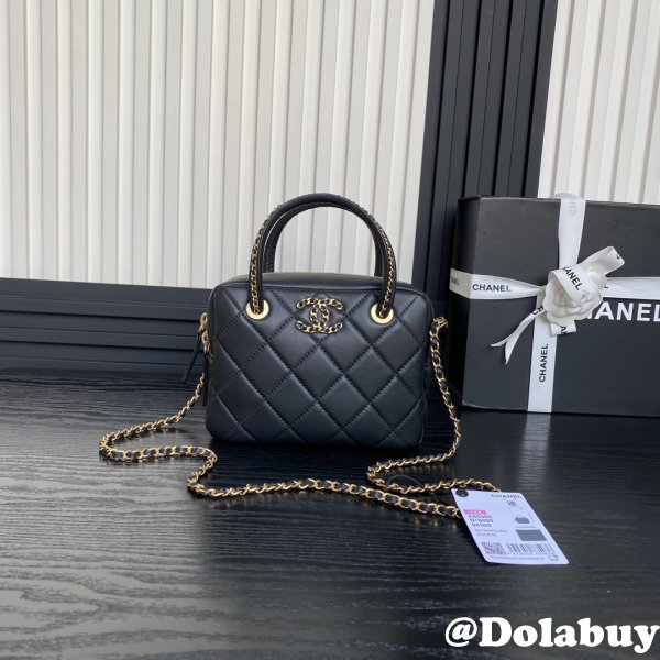 Fake Designer 1:1 Mirror Tote AS5300 Black Bags