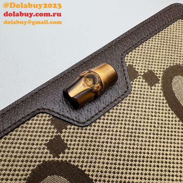 Knockoff Gucci High Quality Diana Diana Jumbo GG 658634 Wallet