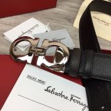 Ferragamo Belts Perfect High Quality Replica 35 mm Black