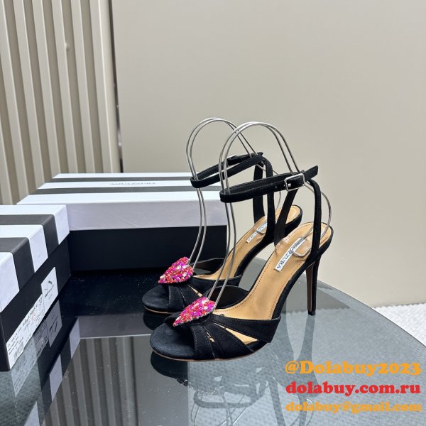 Wholesale Cheap Aquazzura Heels 8.5cm Sandals Perfect Shoes