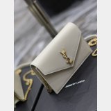 Replica YSL 19cm Fake Saint Laurent WOC Monogram Chain 393953 Bag