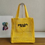 Top Quality PRADA Raffia tote bag Replica