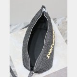 Top Quality SAINT LAURENT Raffia woven Crossbody bag 667490