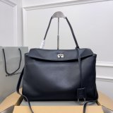 Designer Balenciaga Women's Rodeo Handbag in Black