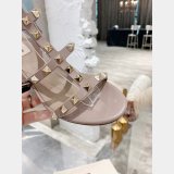 Replica valentino ROCKSTUD CALFSKIN ANKLE STRAP SANDAL