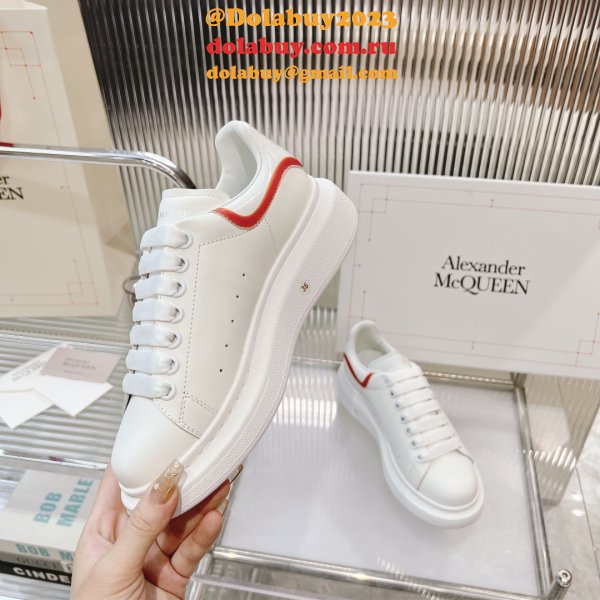 Top Quality ALEXANDER REPLICA women/men white shoes