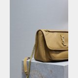 Best 28/22cm Replica Saint Laurent Niki 633158/633151 Khaki Bags