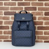 Men Gucci 792114 Ophidia Small GG Backpack Ebony Supreme Copy Bag