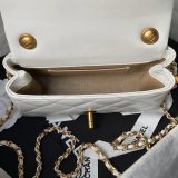 Shop 1:1 Mirror AS4973 Replica Shoulder Black/White Bags