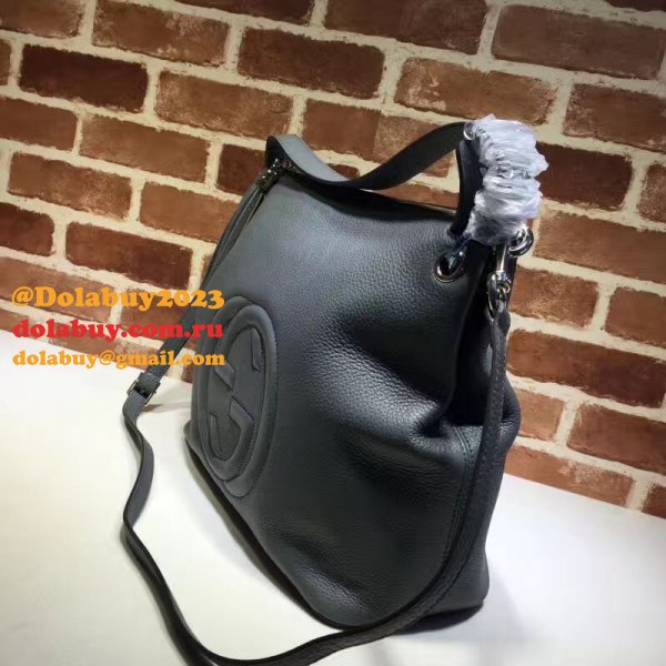 Replica Gucci Luxury Shoulder Soho Leather Hobo 408825 Bag