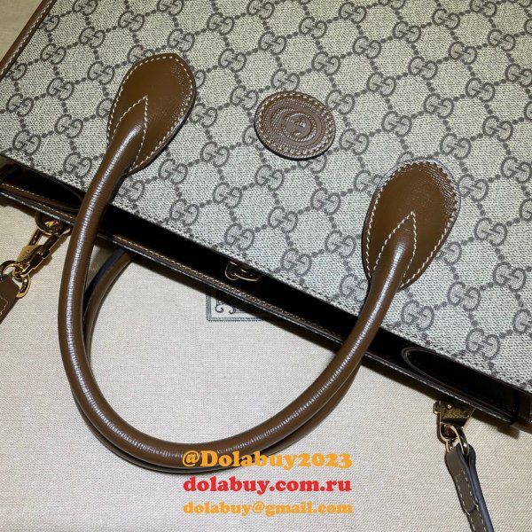 Replica Gucci Beige GG small tote 659983 bag