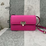 Luxury Valentino Garavani Rockstud Calf Large Bag