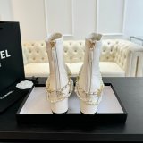 Top Quality Chanel Short Lambskin Boots