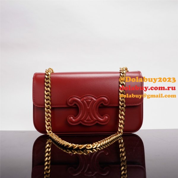 Fake Cheap Replica Celine Triomphe Handbags 21CM