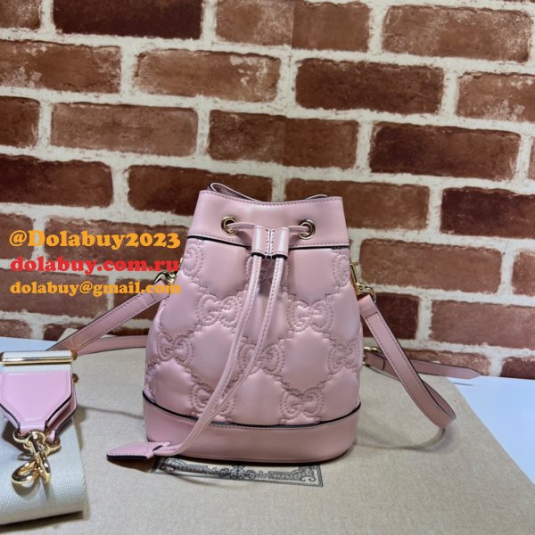 Dolabuy Gucci GG Matelassé Bucket Replica Bags 728231 Store