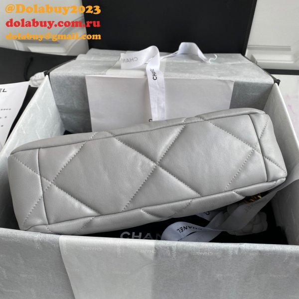 Top CC 19 Bags 2021 Light Grey 30CM