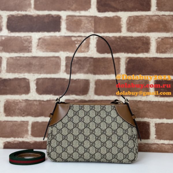 Gucci 1:1 Mirror GG Ophidia Shoulder 815218 Emblem Replica Bags