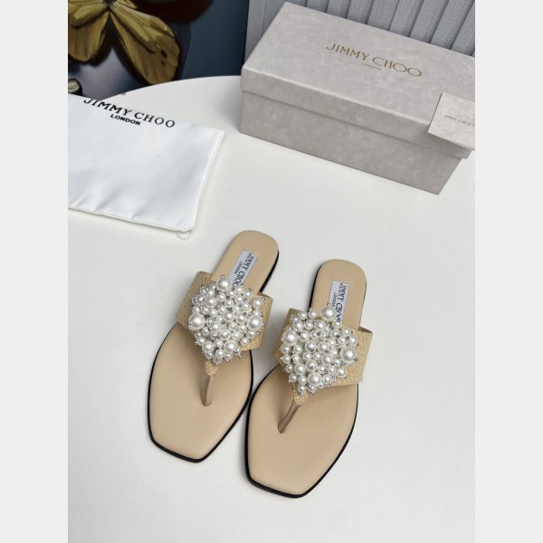 Cheap JIMMY CHOO Designer Perfect slippers