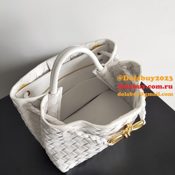 BOTTEGA VENETA ANDIAMO Small 25cm Bag Leather Strap