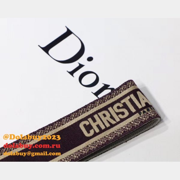 UK Christian Dior SHOULDER Embroidery High Quality STRAP