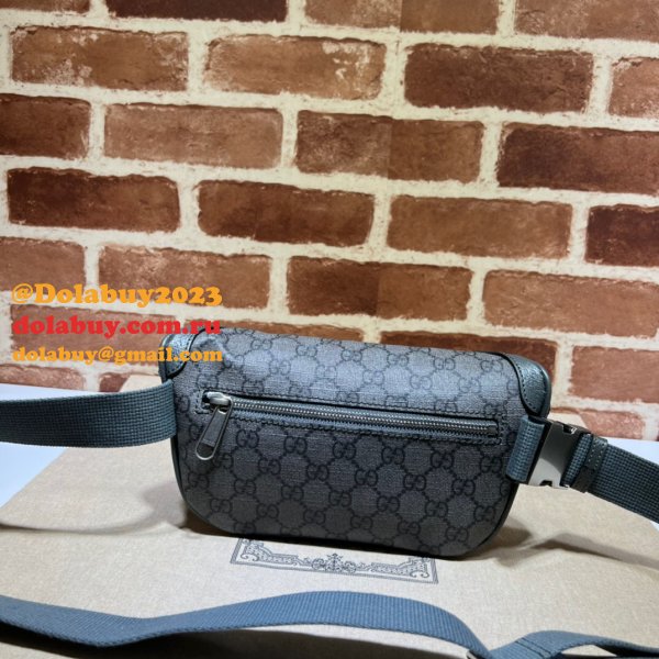 Gucci Replica Ophidia AAA+ Belt Supreme Grey 733868 Bag