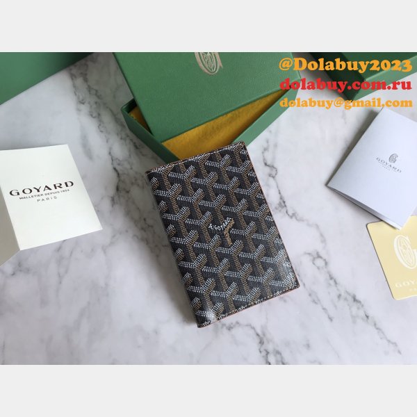 Top Quality Goyard Multi-Color Passport Best Wallet