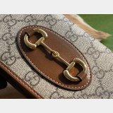 Designer Gucci Replicas Horsebit 1955 wallet with chain 621892 GG Supreme