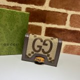 UK Gucci Replica 658244 Diana Jumbo GG Card Case for sale