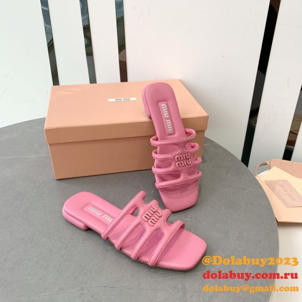 Wholesale MiuMiu Octopus Sandals Top Quality Shoes