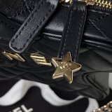 Knockoff AS4579 Star Clutches Black 1:1 Mirror Handbag