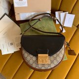 Best Gucci AAA+ Padlock Small Shoulder Bag 644524 Beige & Ebony GG