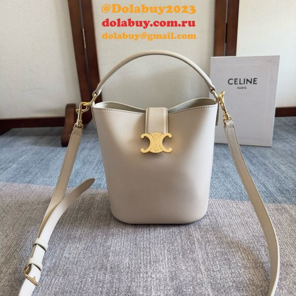 Celine SMALL BUCKET LOUISE IN SMOOTH CALFSKIN