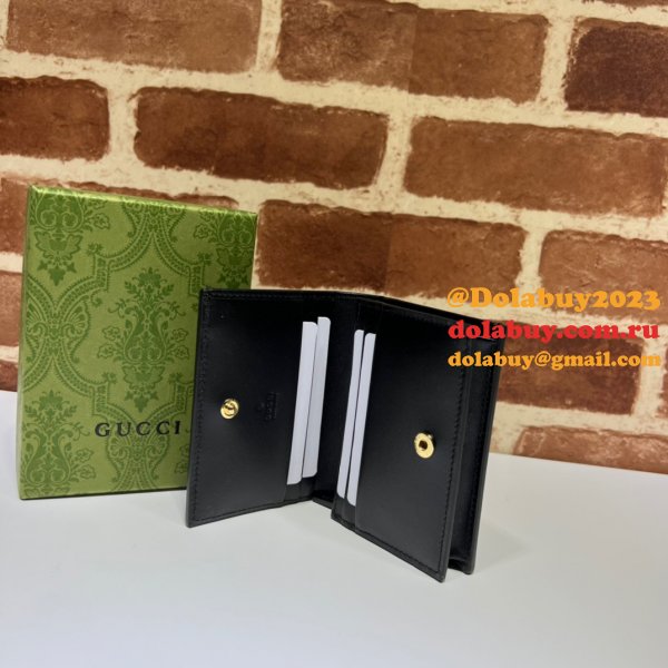 High Quality 1:1 Replica Gucci GG Matelassé Card Case 723786 Wallet