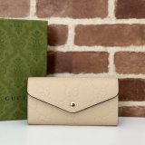 Perfect Best Gucci Replica 1:1 Mirror 772791 GG Continental Wallet