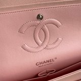 CC Best 25.5CM Classic Flap Bag Caviar Leather A01112 Pink