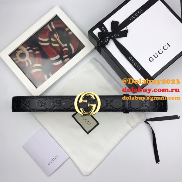 High Quality Gucci Replica Leather Belts