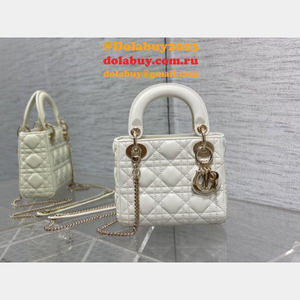 Top Quality DIOR lambskin mini lady bag 17cm