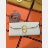 Luxury Hermes  D Ancre to go clutch Epsom bag