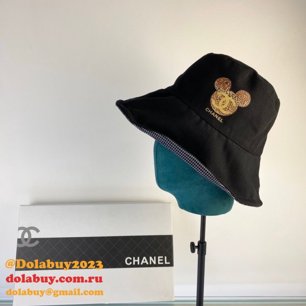 Wholesale CC new double-sided wearable Mickey fisherman hat