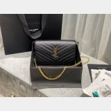 Top Sales Replica Saint Laurent 377828 Matelasse Chain Wallet Cassandre